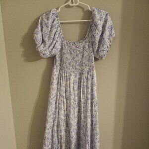 Alter'd State Square Neck Floral Dress